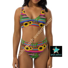 Load image into Gallery viewer, Yeehaw Sunflower Serape Bikini