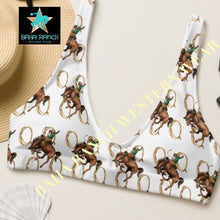 Load image into Gallery viewer, Yeehaw Rope & Ride Bikini Top