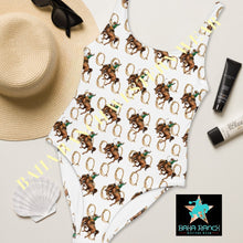 Load image into Gallery viewer, Yeehaw Rope & Ride One-Piece Swimsuit