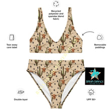 Load image into Gallery viewer, Yeehaw Longhorn Ranch Cactus Bikini