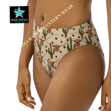 Load image into Gallery viewer, Yeehaw Longhorn Ranch Cactus Bikini Bottom