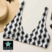 Load image into Gallery viewer, Yeehaw White Aztec Bikini Top