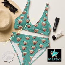 Load image into Gallery viewer, Yeehaw Highland Cow Bikini