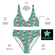 Load image into Gallery viewer, Yeehaw Highland Cow Bikini