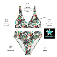 Load image into Gallery viewer, Yeehaw Funky Cowgirl Collage Bikini