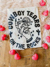 Load image into Gallery viewer, Cowboy Tears On the Rocks - Graphic Top