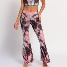 Load image into Gallery viewer, Eagle Feather Pink Crop Bell Bottom