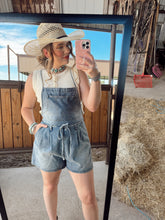 Load image into Gallery viewer, The Durango Denim Romper EXTRA SMALL