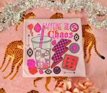 Load image into Gallery viewer, Caffeine & chaos - SUBLIMATION
