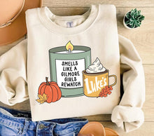 Load image into Gallery viewer, Smells like a GG rewatch tee & sweatshirt