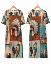 Load image into Gallery viewer, Baha Ranch Bohemian Dreams T Shirt Dress or Sleep Shirt