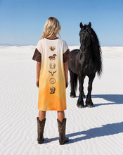 Load image into Gallery viewer, Baha Ranch Texas T Shirt Dress or Sleep Shirt