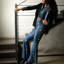 Load image into Gallery viewer, Great Star Navy Crop Bell Bottom *Waitlist