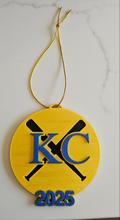 Load image into Gallery viewer, 3D Print Royals Kc Baseball Kansas City Ornament