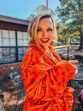 Load image into Gallery viewer, Rust Cattle Brands Women's Western Bath Robe