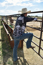 Load image into Gallery viewer, Sepia Cowboy Ranch Long Sleeve Button Up Arena Shirt