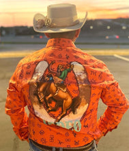 Load image into Gallery viewer, Rust Brands Unisex Western Button Up Shirt
