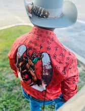 Load image into Gallery viewer, Rust Brands Unisex Western Button Up Shirt
