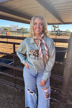 Load image into Gallery viewer, DS BLUE Lomita Longhorn Pullover