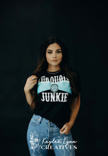 Load image into Gallery viewer, Bella Canvas Turquoise Junkie Graphic Tee
