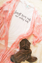 Load image into Gallery viewer, Small Town Roots & Cowboy Boots - Graphic Top
