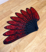 Load image into Gallery viewer, Whimsical Dragonfly Wing Fan