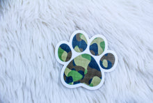 Load image into Gallery viewer, Camo Paw - Sticker