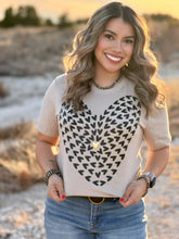 Load image into Gallery viewer, Tiny Hearts with Gold Puff Tee & Sweatshirt