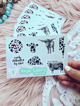 Load image into Gallery viewer, Cow - Sticker Sheet