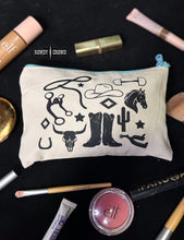 Load image into Gallery viewer, Western Collage Cosmetic Bag