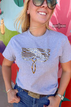 Load image into Gallery viewer, DS Leopard Boot Stitch Tee