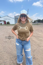Load image into Gallery viewer, DS BROWN Leopard Bit Tee