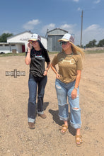 Load image into Gallery viewer, DS BLACK Leopard Bit Tee