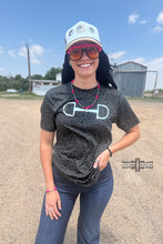 Load image into Gallery viewer, DS BLACK Leopard Bit Tee