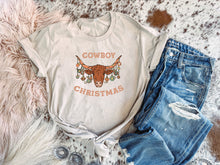 Load image into Gallery viewer, Cowboy Christmas - Graphic Top