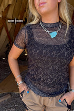 Load image into Gallery viewer, Lariat Mesh Top