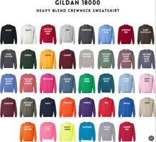 Load image into Gallery viewer, Sport Writing Sweatshirts - Multiple Options