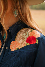 Load image into Gallery viewer, Dark Navy Button Up