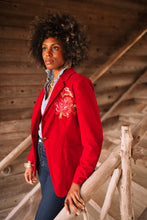 Load image into Gallery viewer, Red Velvet Jacket