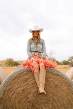 Load image into Gallery viewer, Rose Mesh Skirt
