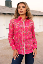 Load image into Gallery viewer, Rebel Rose Button Up