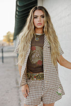 Load image into Gallery viewer, Western Gingham Blouse