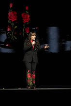 Load image into Gallery viewer, Black Rose Pant