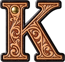 Load image into Gallery viewer, Monogrammed Initial Western Leather Look Saddle Longhorn Cowboy Cowgirl Kitchen Dish Towels Made in America