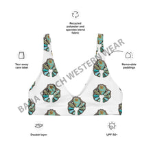 Load image into Gallery viewer, Yeehaw Turquoise Naja Bikini Top