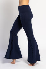 Load image into Gallery viewer, Solid Navy Crop Bell Bottom ♡