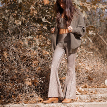 Load image into Gallery viewer, Paisley Camo Crop Bell Bottom ♡
