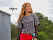 Load image into Gallery viewer, Lone Star Steer Top
