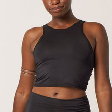 Load image into Gallery viewer, Solid Black Mermaid Tank