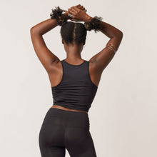 Load image into Gallery viewer, Solid Black Mermaid Tank